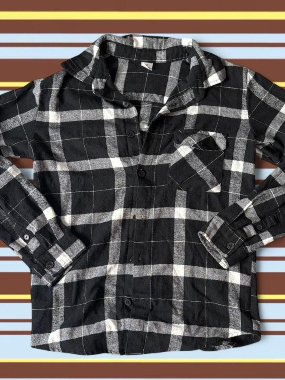 Black and White Flannel